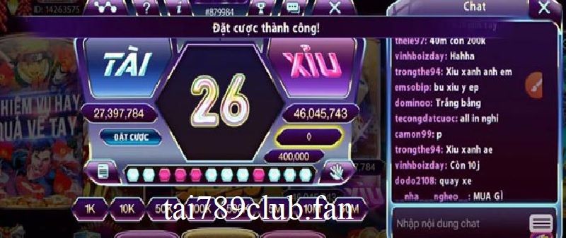 Các kinh nghiệm chơi tài xỉu tại 789club